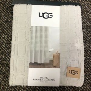UGG Blink Shower Curtain 72”x72” 100% Cotton & Certified OEKO-TEK NEW!
